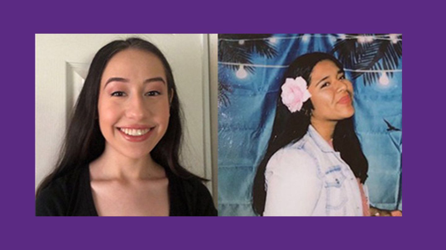 SGA President Thais Perez ’23 (left) and SGA Vice President Ashley Blancas ’23.