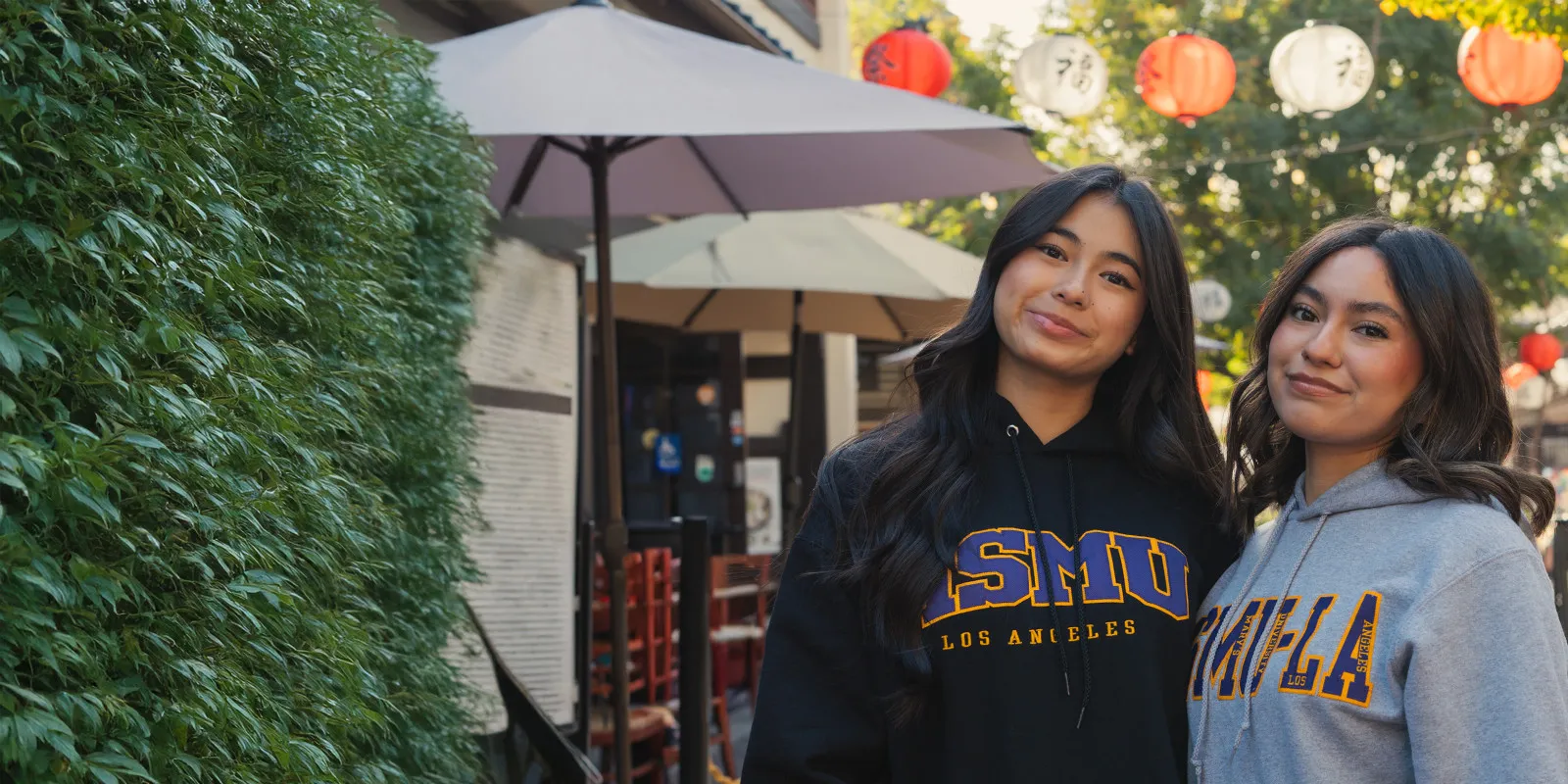 Two female students in little tokyo
