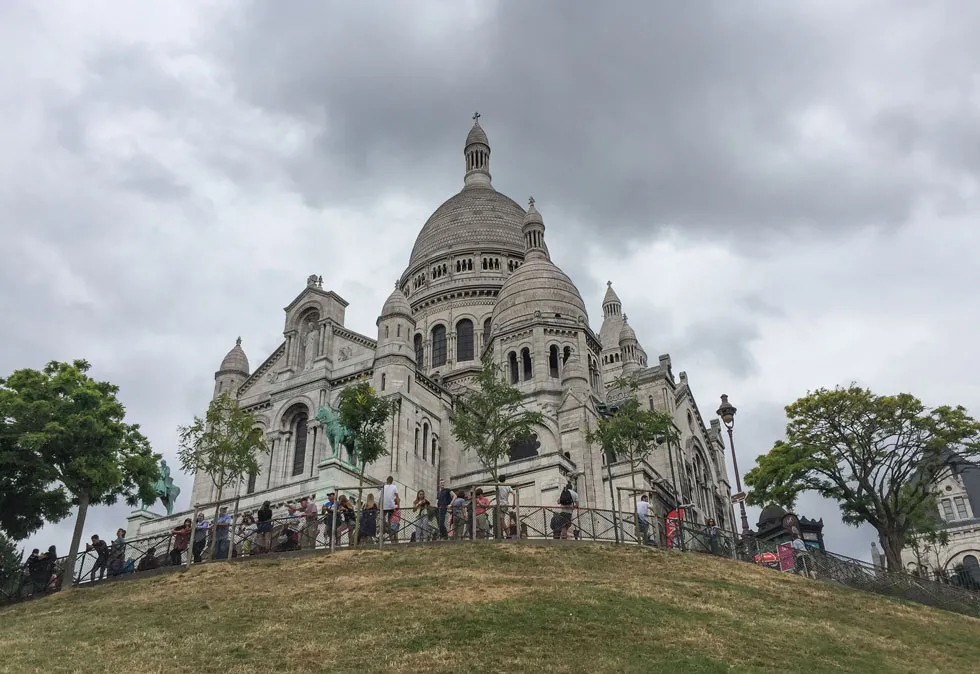 Basilique du Sacre-Coeur de Montmartre. Photo by Martin Urrutia ‘19 MFA