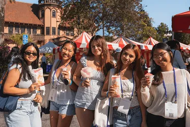 Students attending Athenian Experience