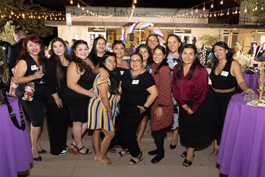 ������ý Alums at a mixer event on Doheny Campus