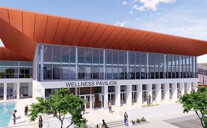 3D render of Wellness Pavilion