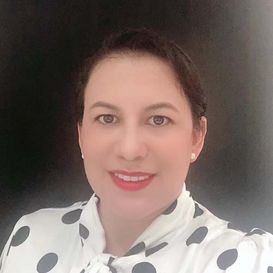 Woman smiling