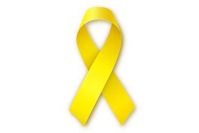 yellow ribbon for support of veterans