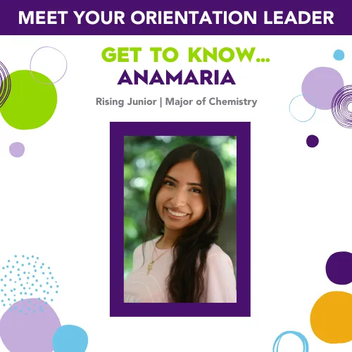 Anamaria headshot - orientation leader