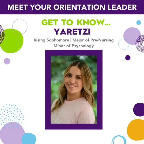 Yaretzi headshot - orientation leader