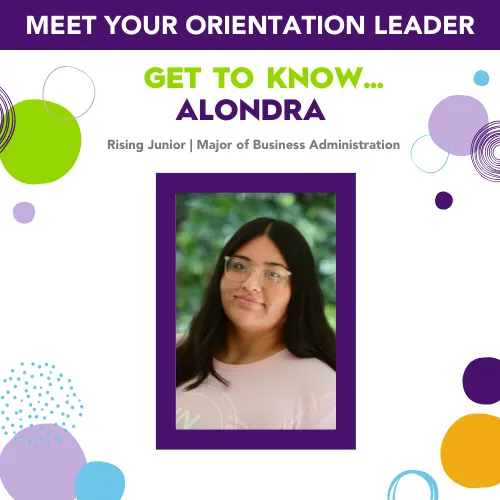 Alondra headshot - orientation leader