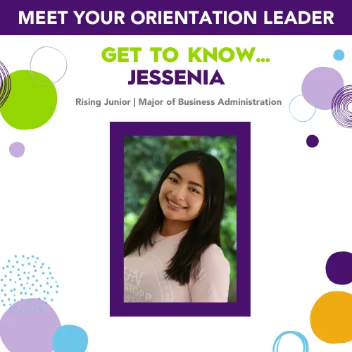 Jessenia headshot - orientation leader