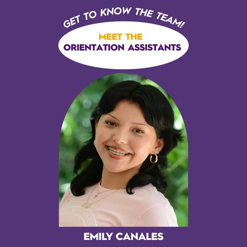 Emily headshot - orientation assistant