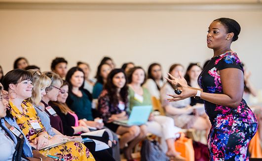 Session at the 2018 Women's Leadership Conference