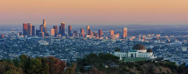 Picture fo the skyline of LA