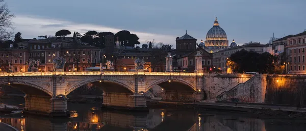 skyline of Rome