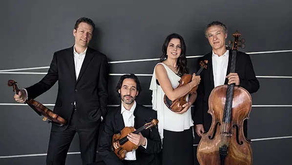 Pacifica Quartet, a Grammy-winning ensemble performing in the Doheny Mansion on Jan. 19.