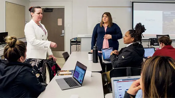 Joy Bejarano in Classroom