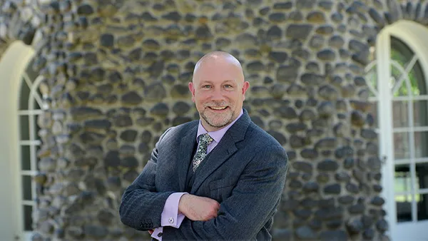 Robert (Bob) Perrins, PhD, provost and vice president for academic affairs, has tackled many topics as a historian. Up next: chronicling the Mount's first 100 years.