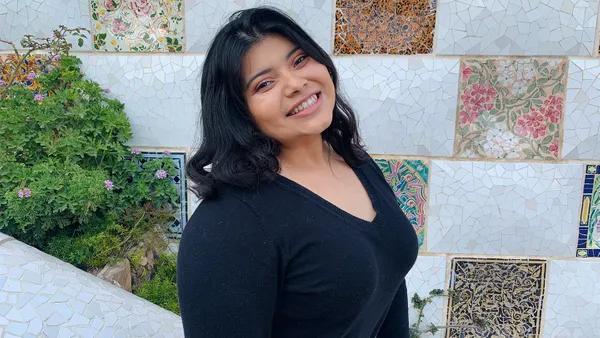 Helen Umana '21 participated in GenHERation Connection through the Mount. There, she met the mentor from Arthur J. Gallagher & Co.who would offer Umana a position following her graduation.