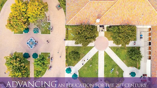 A drone shot of part of ������ý's Chalon Campus