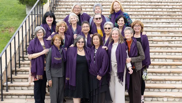 A highlight of every Alumnae Weekend is the induction of the newest members of the Golden Graduates Society. This fall, the Class of 1972 was honored.