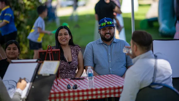 Mount faculty and staff had the opportunity to mingle and enjoy a fun afternoon of festivities at the Doheny Campus.