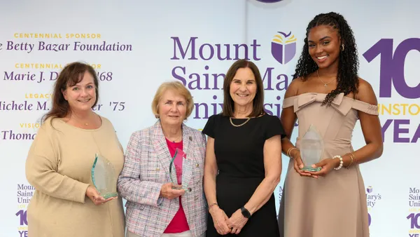 2026 Unstoppable Supporter and Unstoppable Scholar awardees with ˮ���� President McElaney-Johnson.