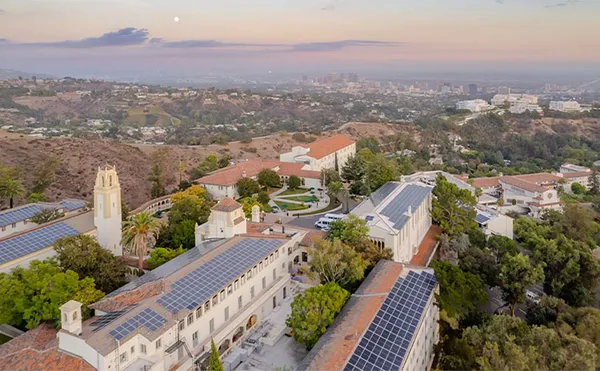 Drone photo of Chalon Campus.