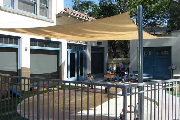 Toddler center yard area