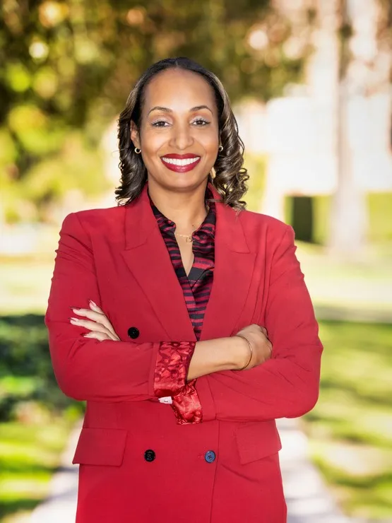 New director of the Center for the Advancement of Women Breann Branch, PhD, at the Doheny Campus.